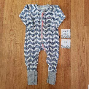 Bonds Wondersuit Chevron Aztec size 1